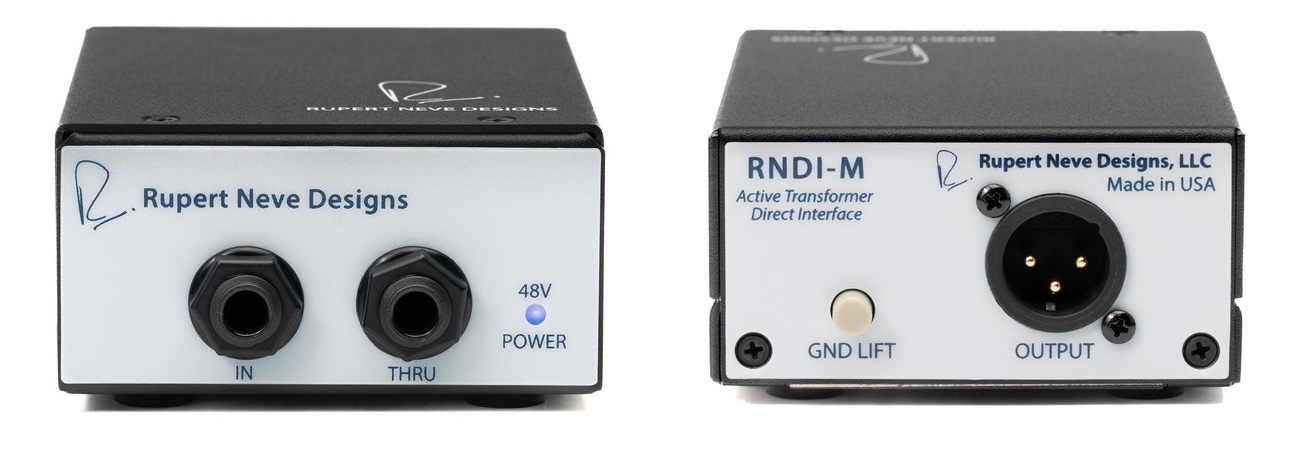 Rupert Neve Designs RNDI-M, una caja DI de un canal más compacta